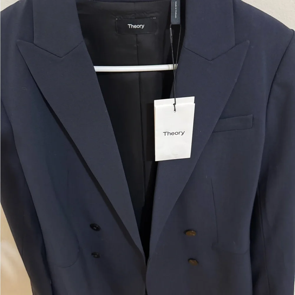 Theory Navy Blazer - Picture 6 of 8